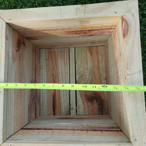 Cedar wood Planter box custom built