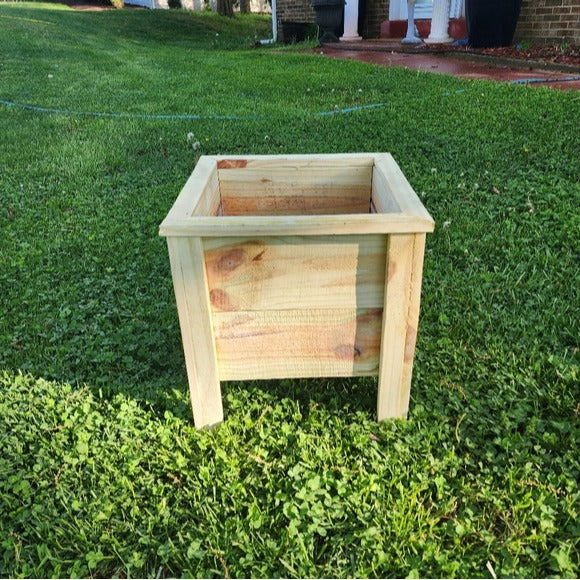 Cedar wood Planter box custom built