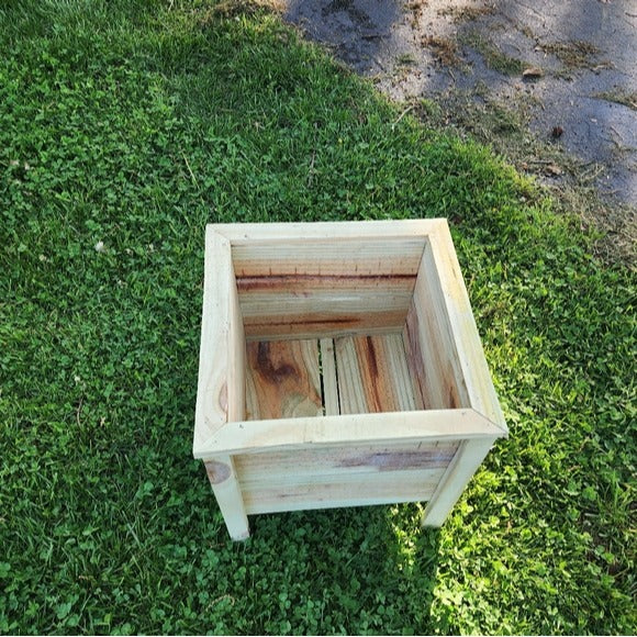 Cedar wood Planter box custom built