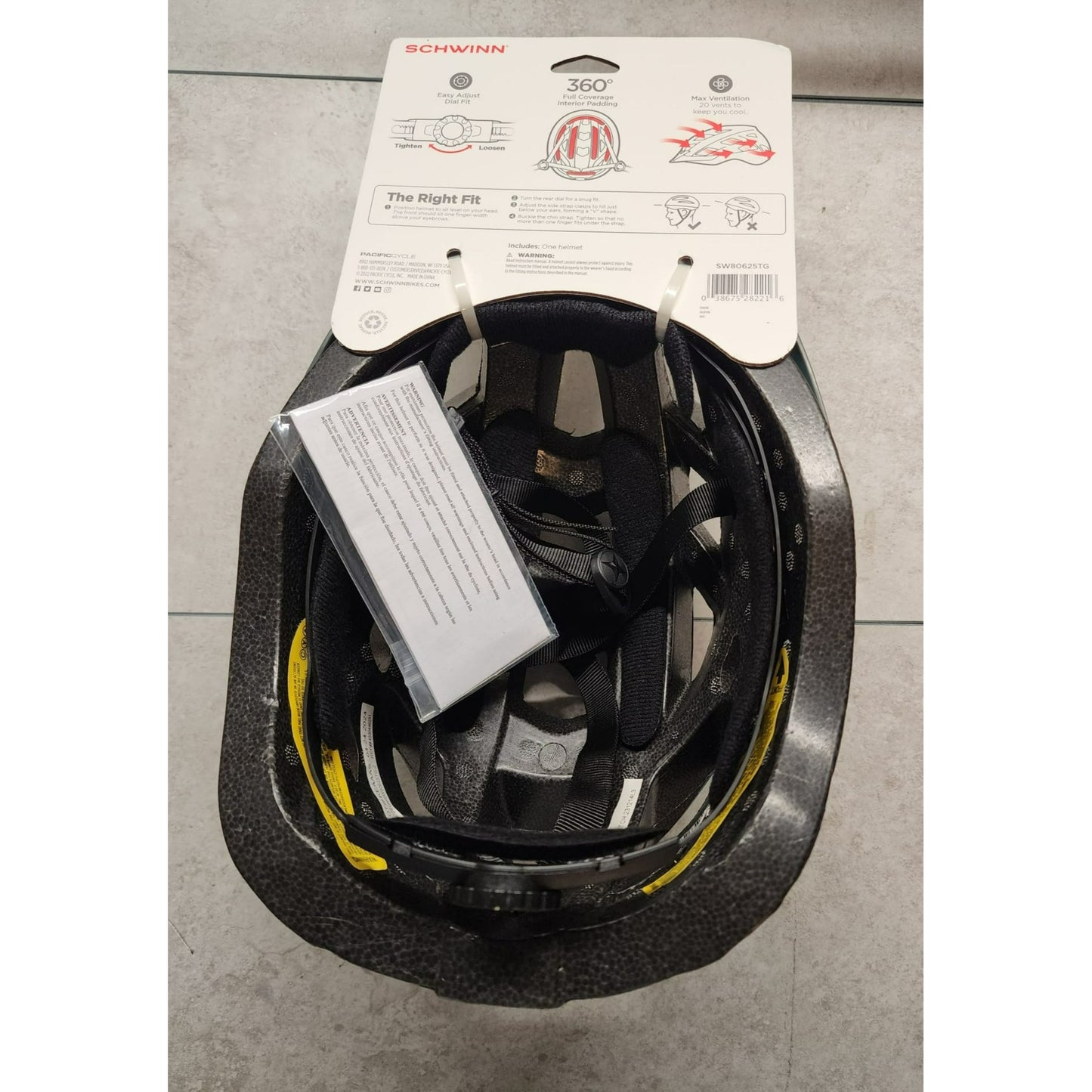 Schwinn Dash Adult Bike Helmet – Unisex Lightweight, Adjustable Fit, Full-Coverage Cycling Helmet