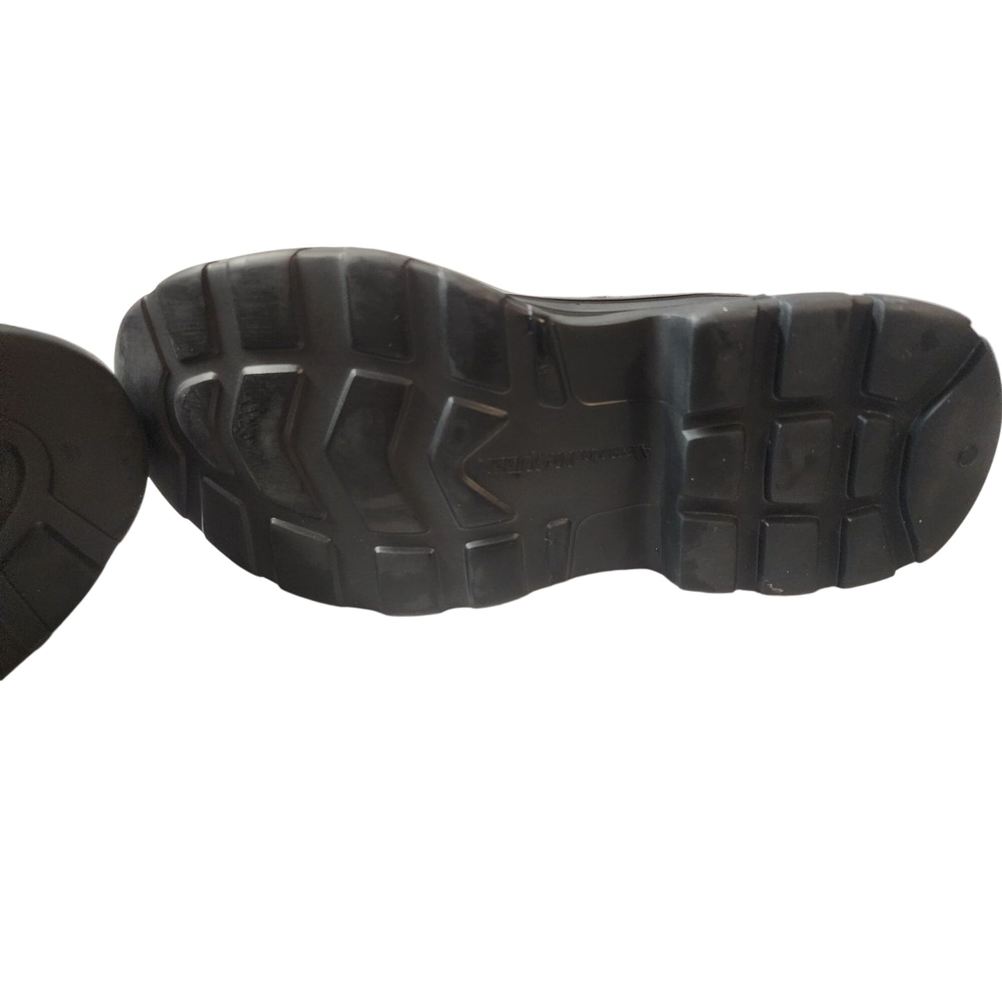 Alexander McQueen Tread Logo Sock mens shoes Black SIZE40