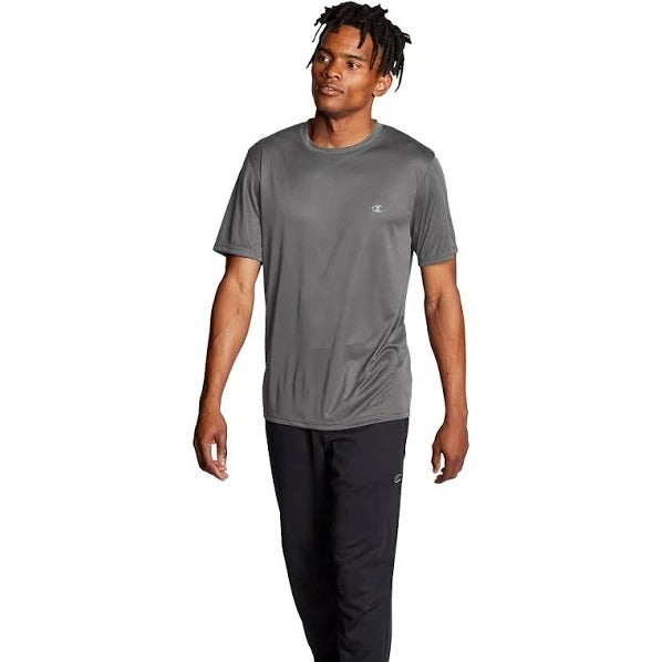 Champion men's clothing Double Dry Tee Stone Grey