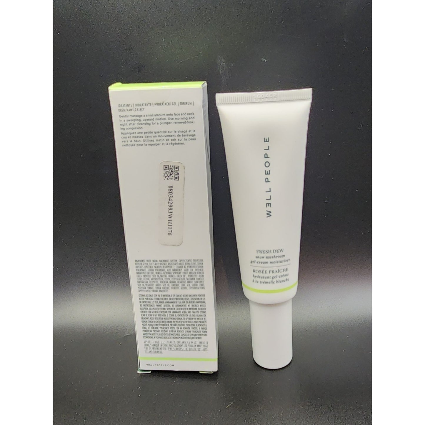 Well People Fresh Dew Gel Moisturizer 1.75 Oz Hydrating Vegan Formula For All Skin Types