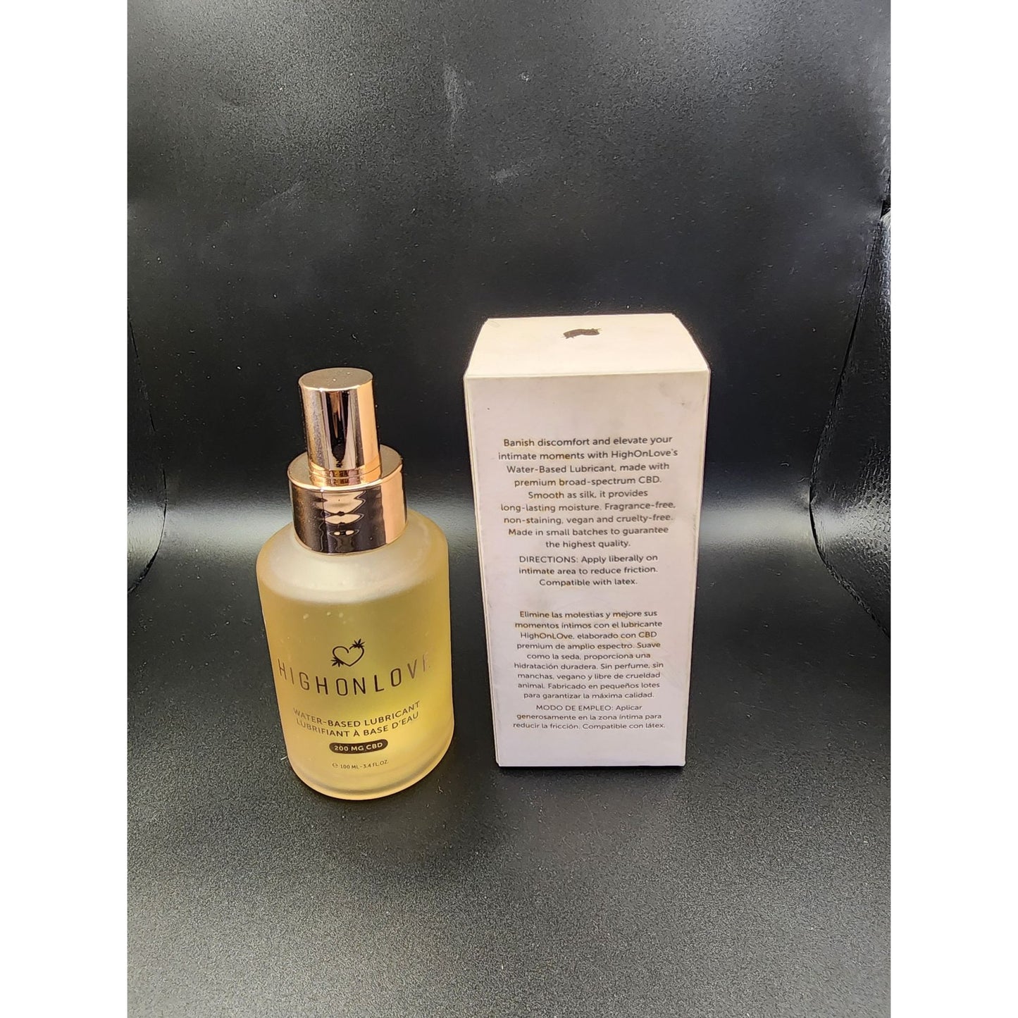 High On Love Water-Based Lubricant | Vegan, Fragrance-Free Intimate Gel