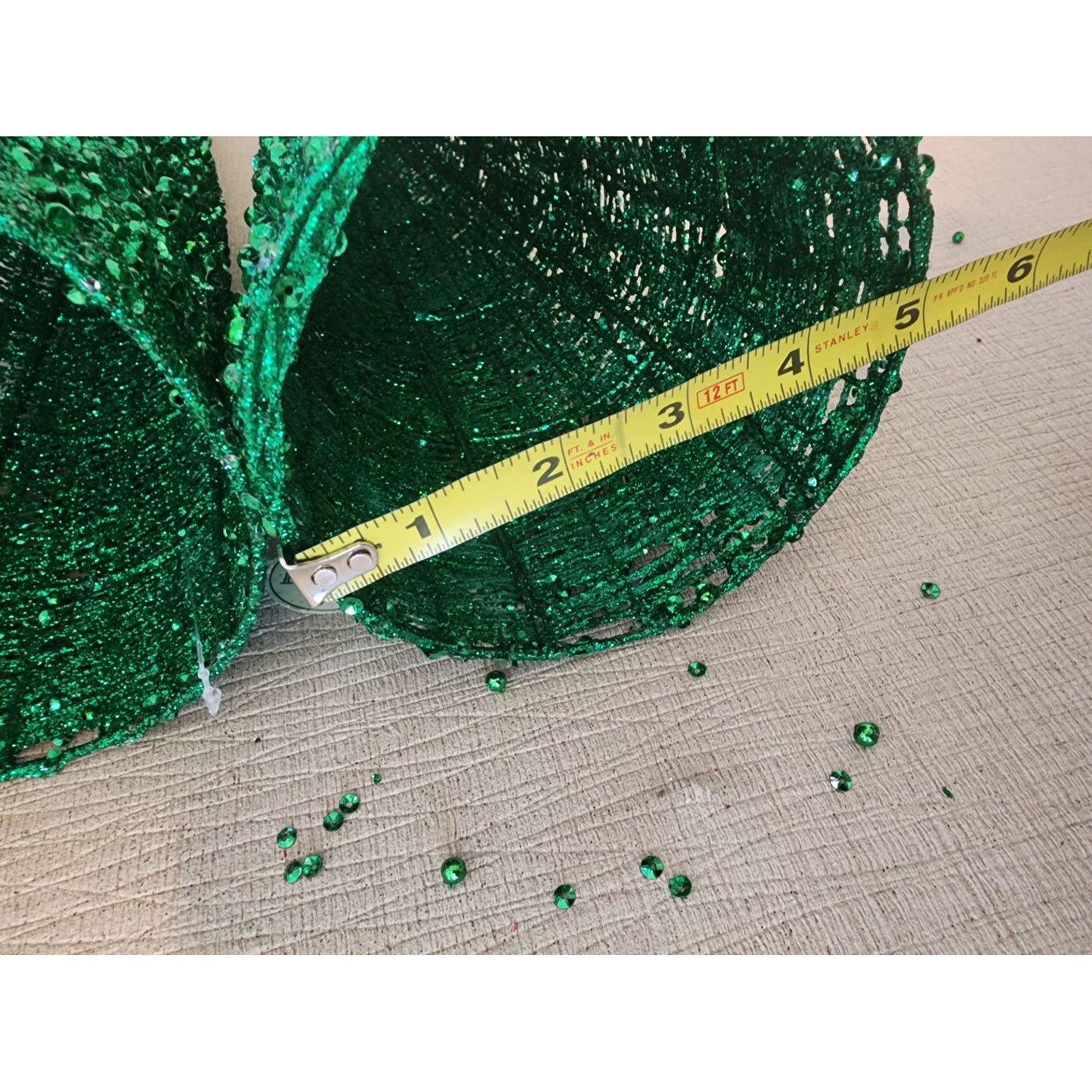 Glitter Cone Decorative Tree Set of 3