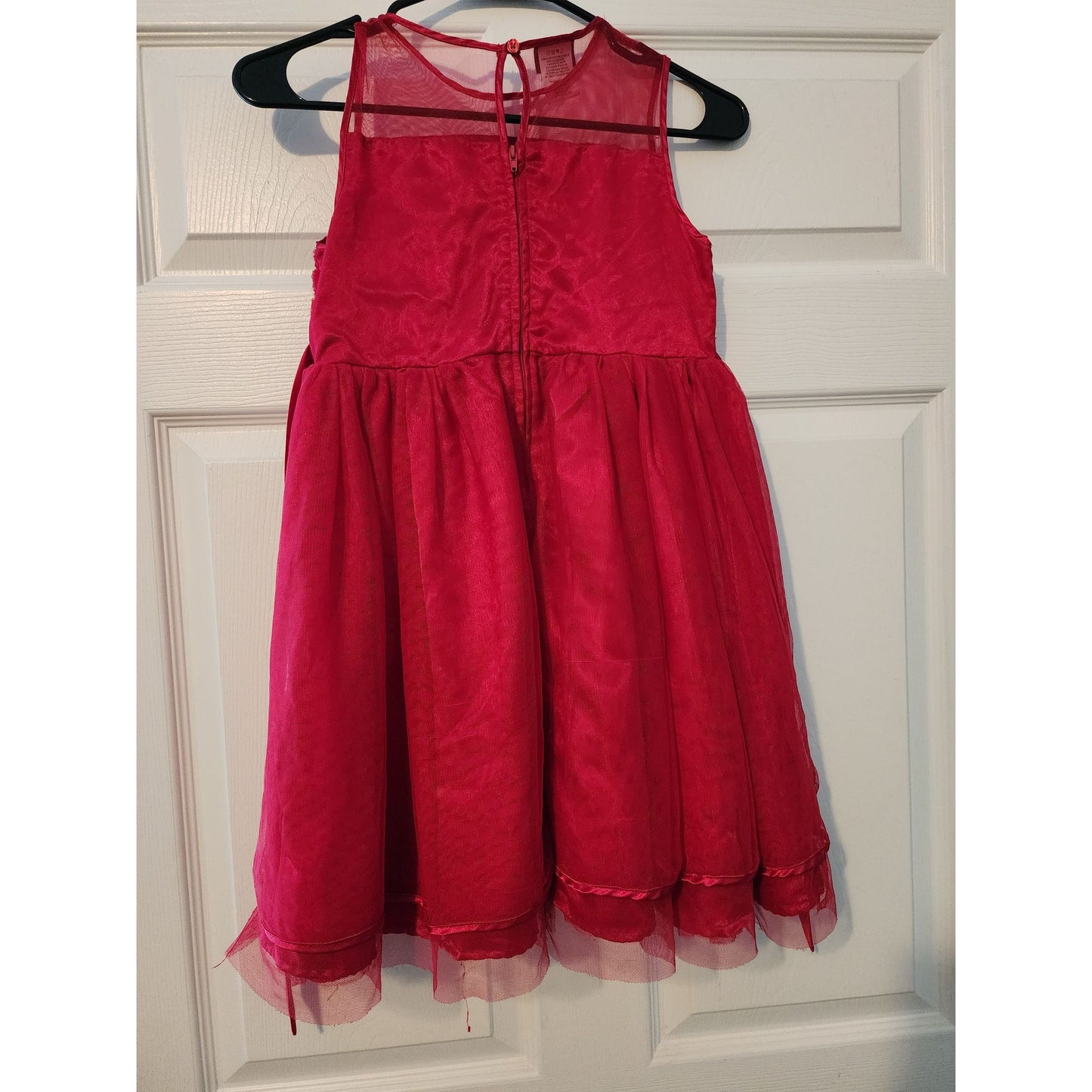 Holiday Editions Girls Red Sleeveless Dress Size L 10/12