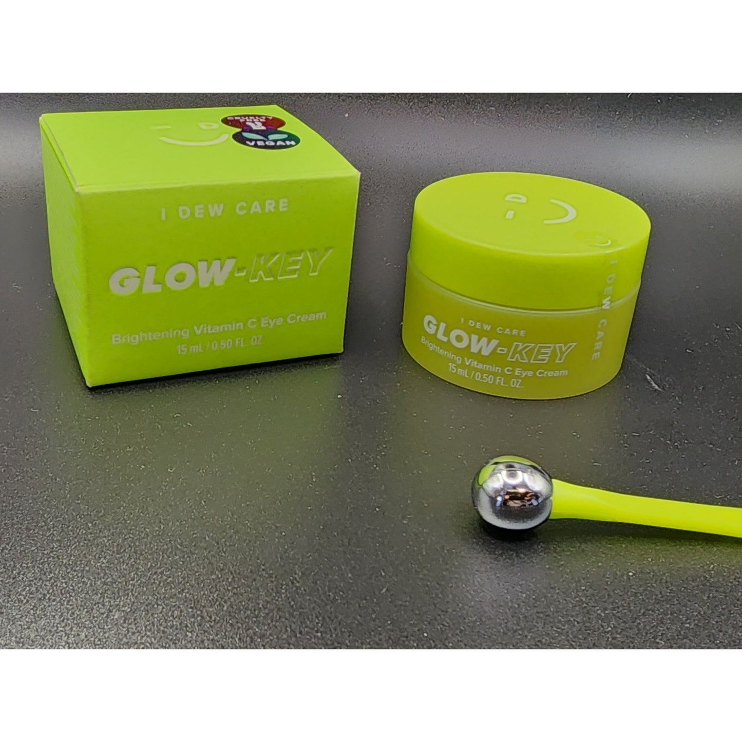 I Dew Care Glow-Key Brightening Vitamin C Eye Cream 15ml Vegan & Cruelty-Free With Applicator