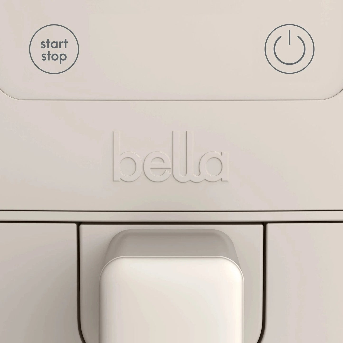 bella 4qt Slim Air Fryer, Oatmilk