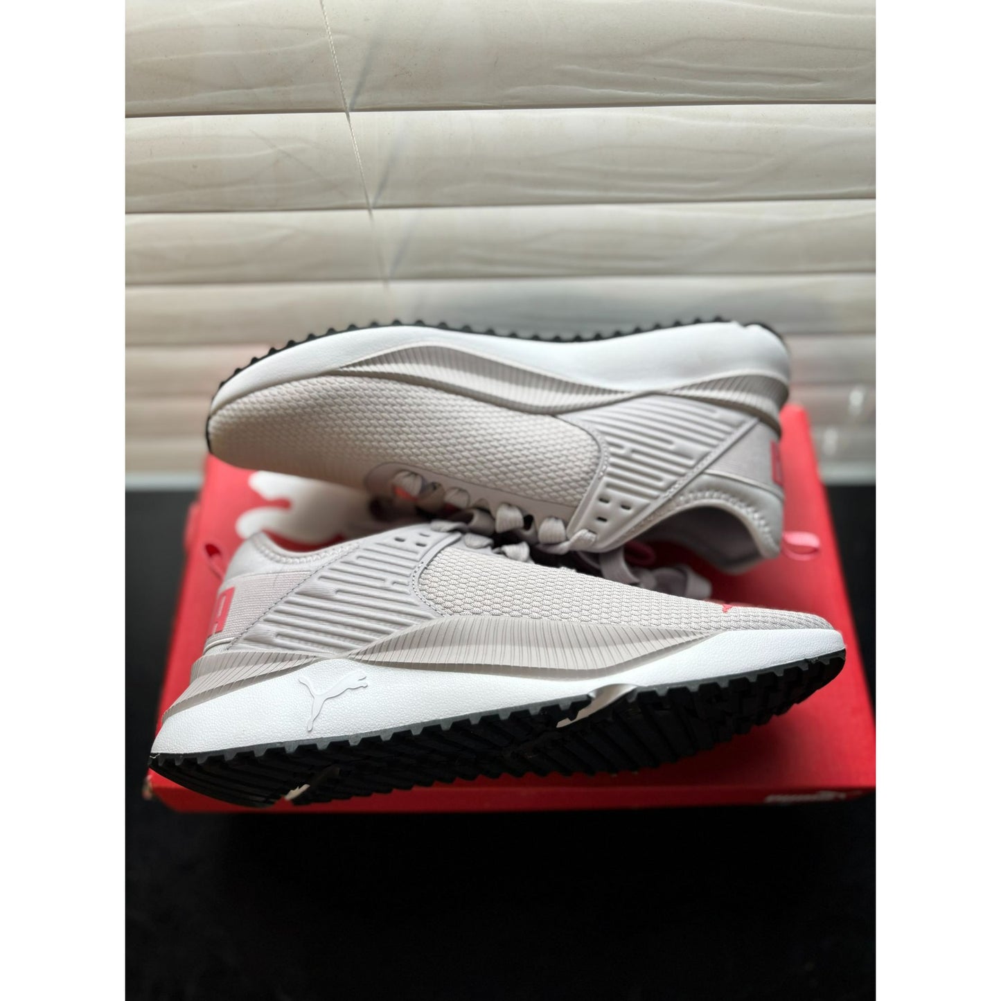 Puma Womens PC Runner Sneakers Purple SoftFoam Comfort Lightweight Running Shoes