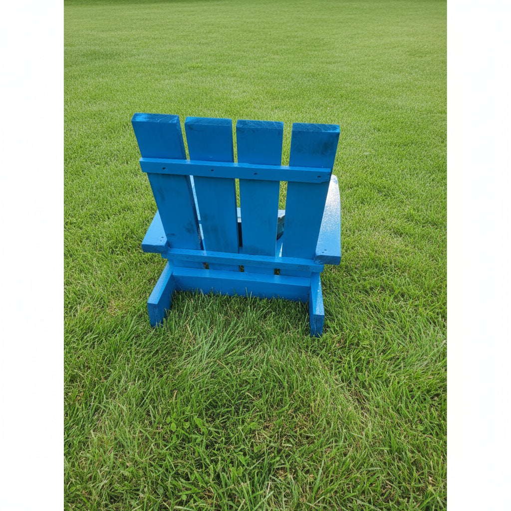 Miniature Adirondack Chair Planter Stand For Indoor Or Outdoor Decor