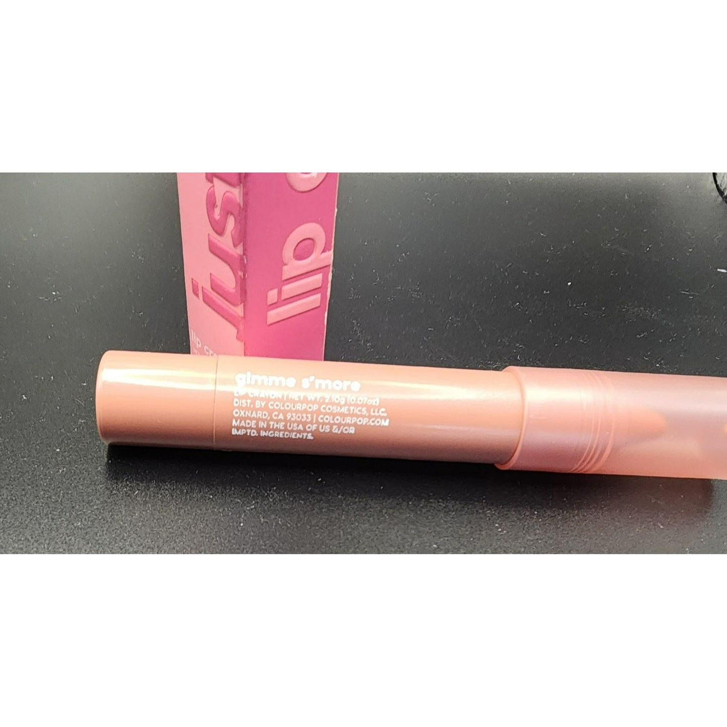 ColourPop Just A Tint Gimme Smore Lip Crayon Hydrating Tinted Balm