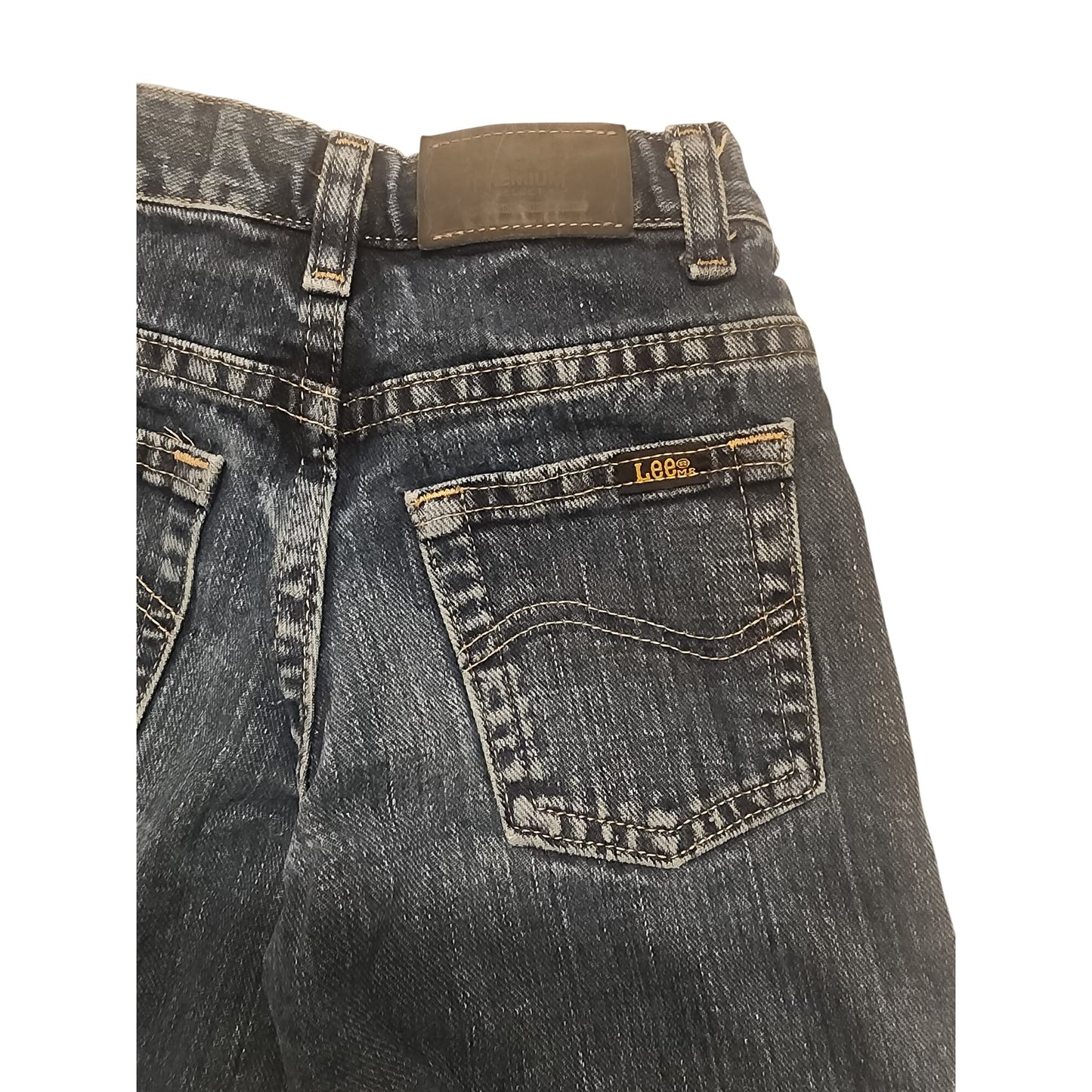 Lee Premium Select Boot Cut denim jeans Size 7X S Adjustable waist button