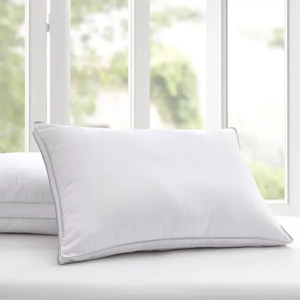Claritin Cotton Hypoallergenic Pillow Set For Enhanced Comfort & Support