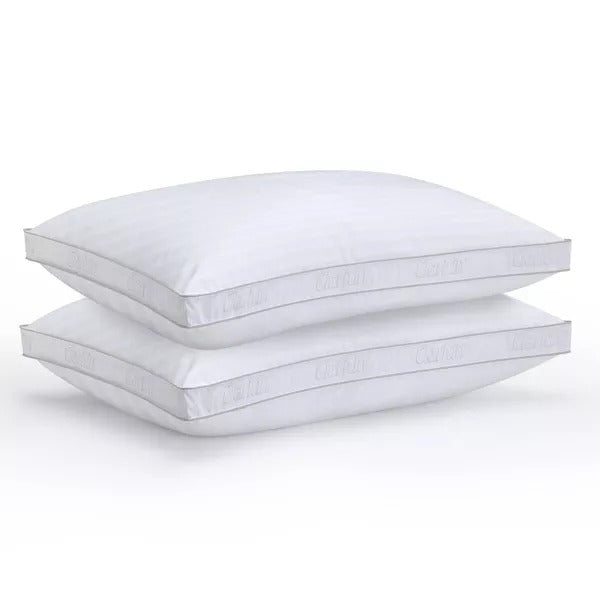 Claritin Cotton Hypoallergenic Pillow Set For Enhanced Comfort & Support