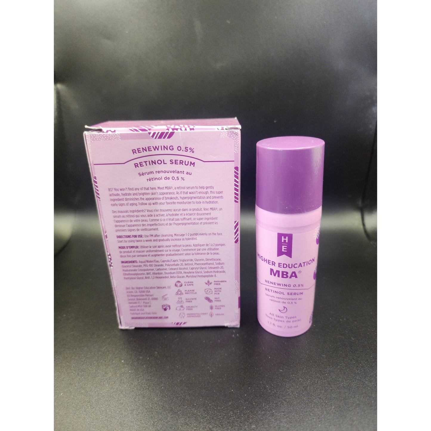Higher Education Skincare - MBA Renewing 0.5% Retinol Serum
