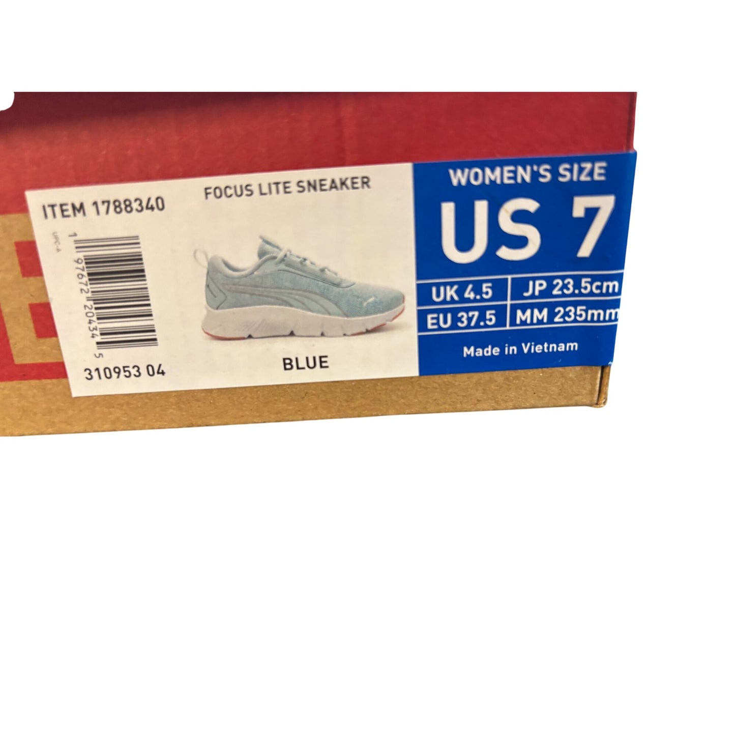 Puma Focus Lite Sneaker Blue women shoes