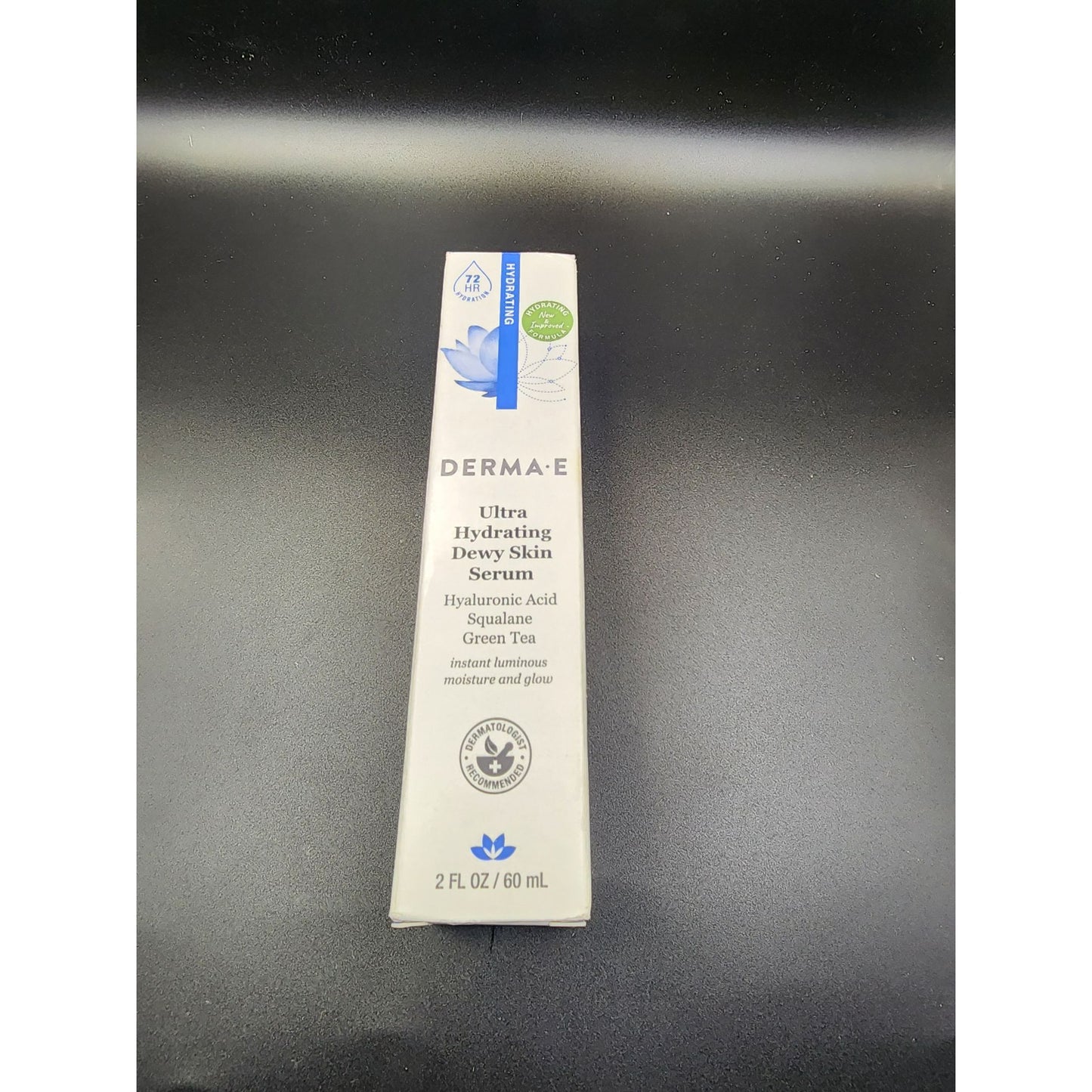 DERMA E Ultra Hydrating Dewy Skin Serum |Hyaluronic Acid + Antioxidants |Radiant, Youthful Glow