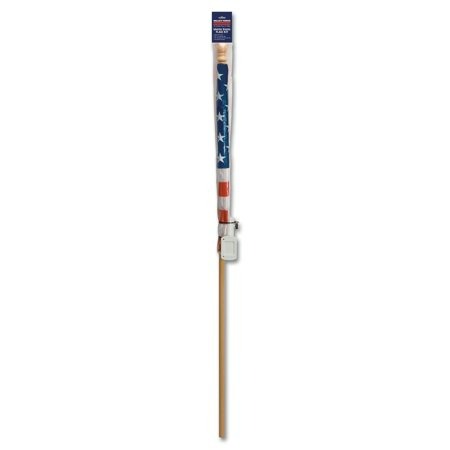 Valley Forge American Flag Set With Wooden Pole & Mounting Bracket