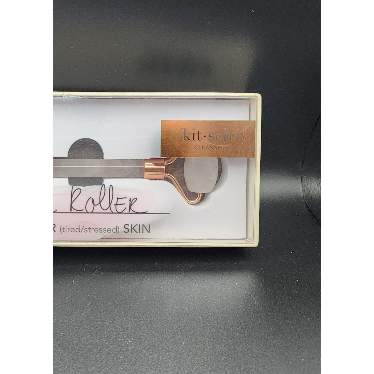 Kitsch Rose Quartz Crystal Face Roller For Skincare Benefits & Relaxation