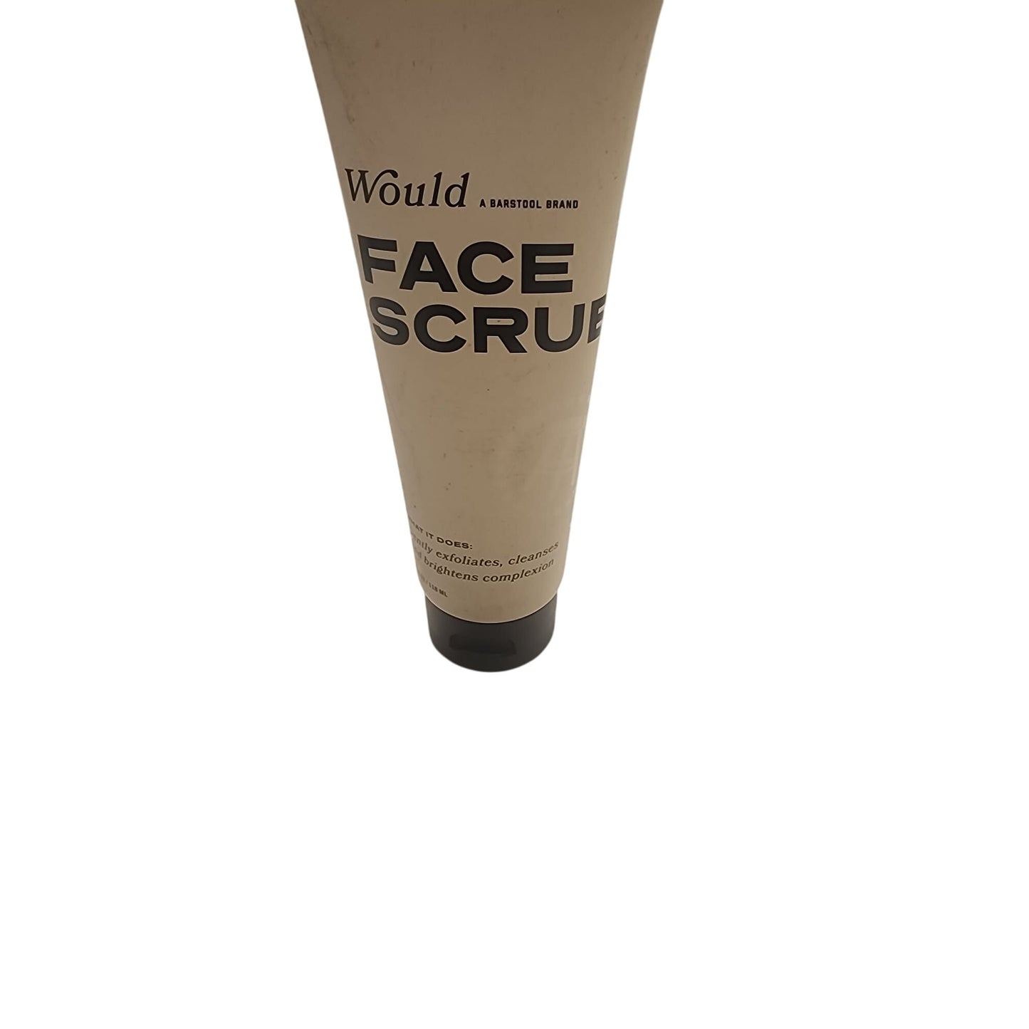 Would Face cream Scrub Fragrance-Free Exfoliator 5oz Tube