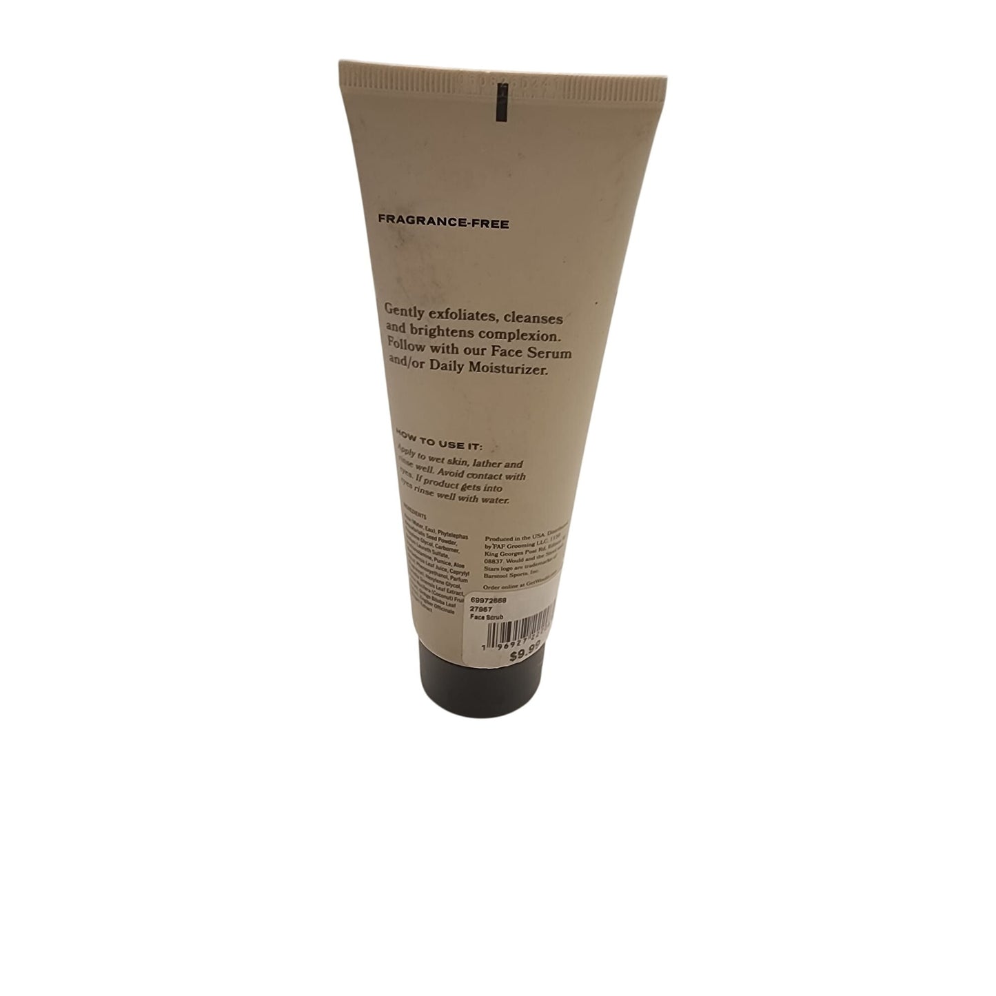 Would Face cream Scrub Fragrance-Free Exfoliator 5oz Tube