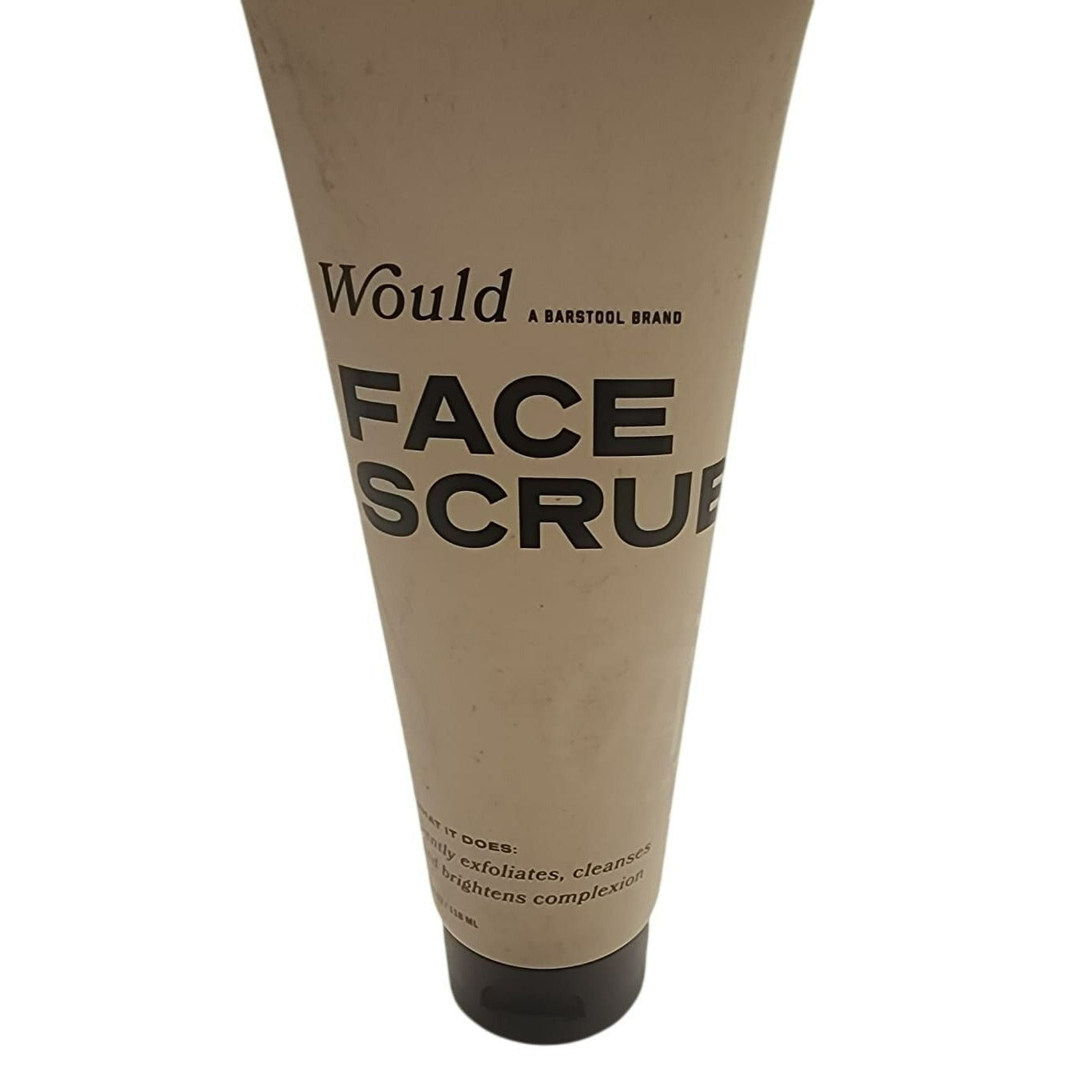 Would Face cream Scrub Fragrance-Free Exfoliator 5oz Tube