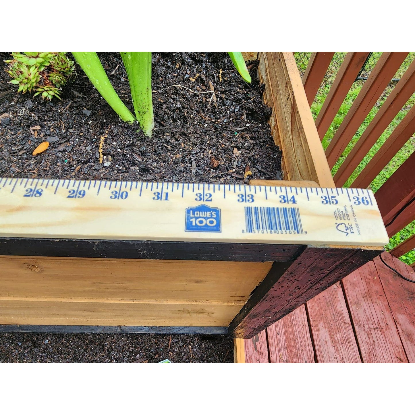 Handcrafted Cedar wood Planter Box with Trellis | Rustic Charm for Gardens & Patios | Gift | Spacious Double Design | Eco-Friendly |2-Tier Raised