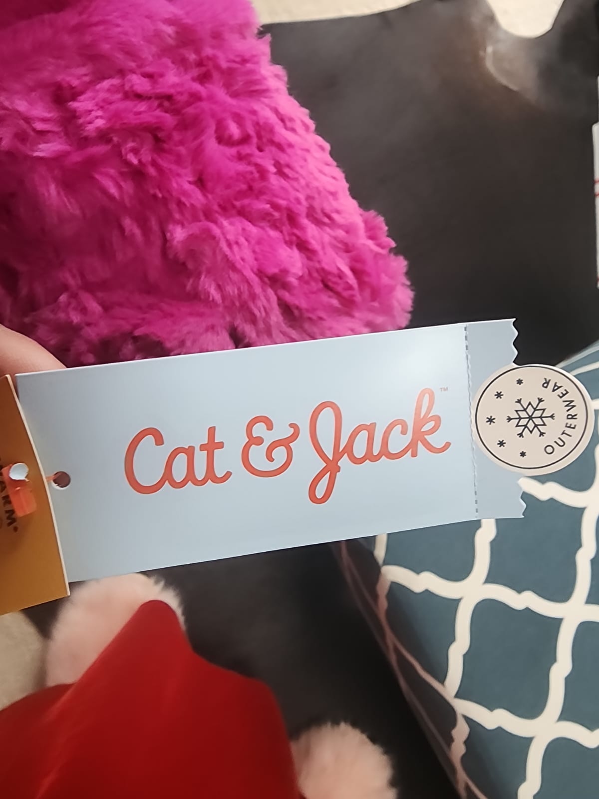 kids Jacket Cat and Jack- Berry Pink