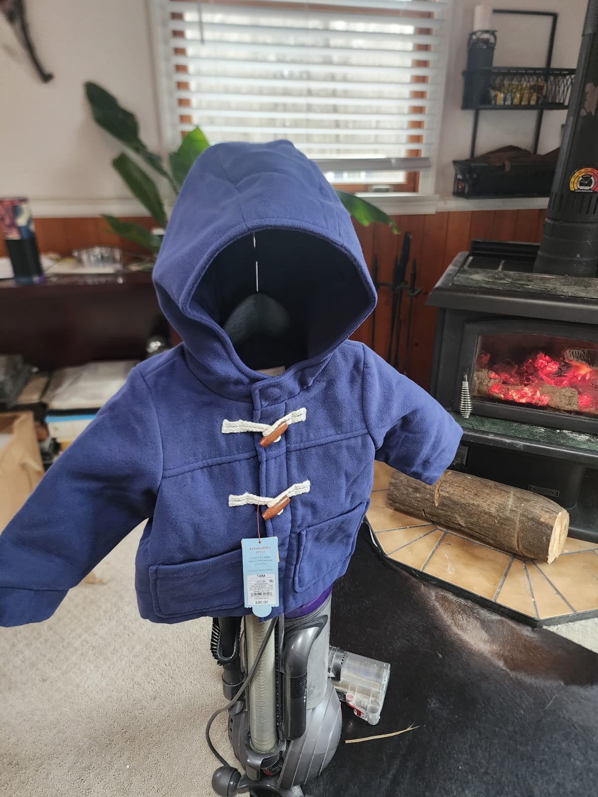 Solid Navy-Blue Jacket - Cat & Jack 18M