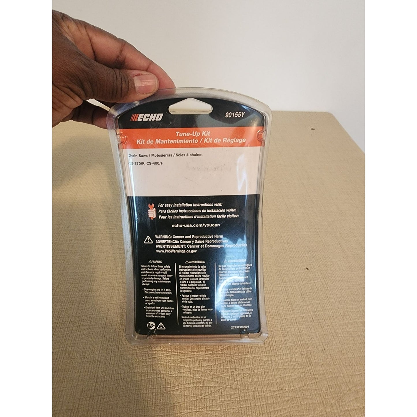 ECHO 90155Y Tune-Up Kit garage