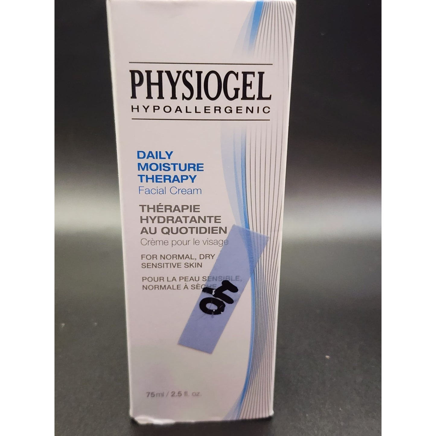 Physiogel Hypoallergenic Daily Moisture Therapy Facial Cream 75ml For Normal Dry Sensitive Skin Non-Comedogenic