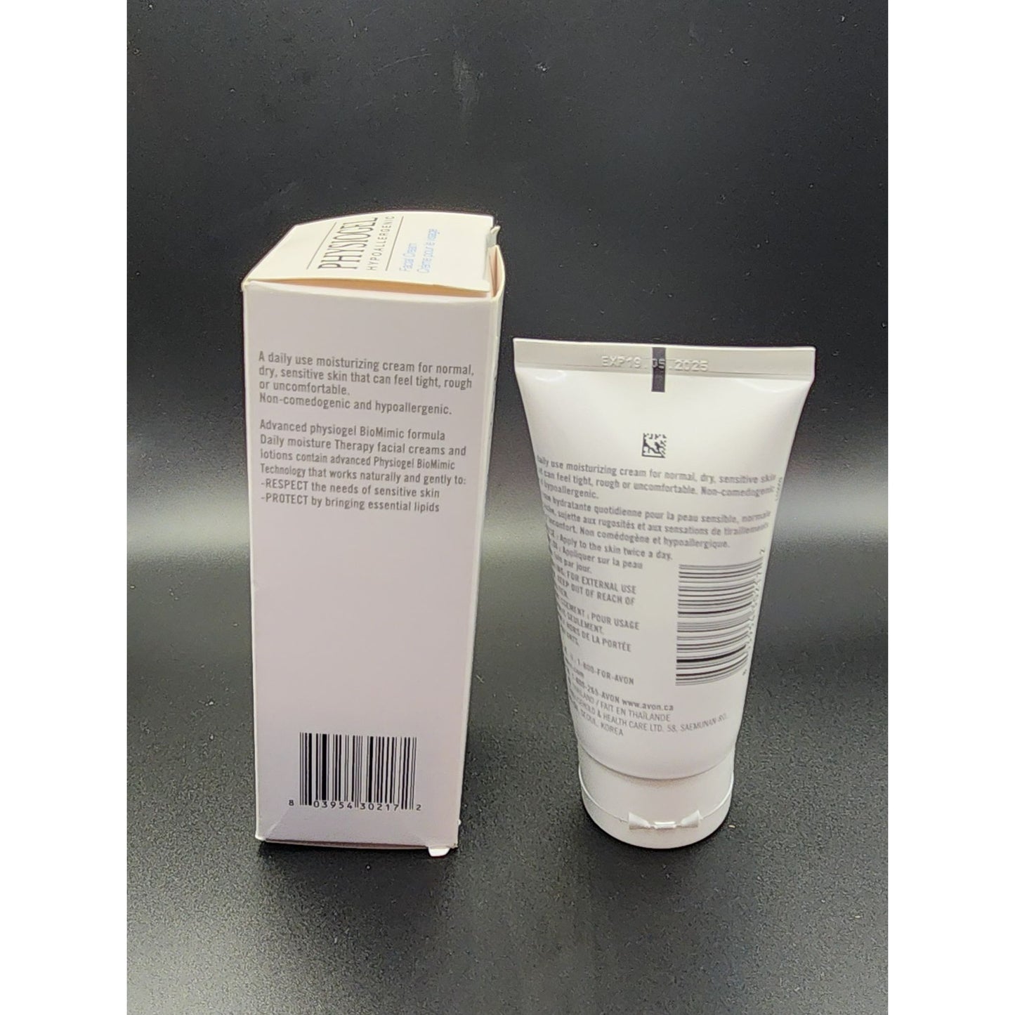 Physiogel Hypoallergenic Daily Moisture Therapy Facial Cream 75ml For Normal Dry Sensitive Skin Non-Comedogenic