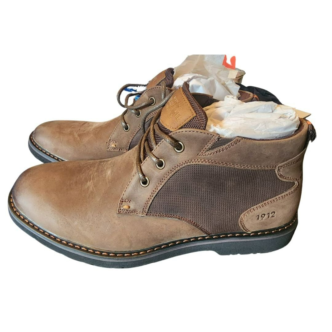 Nunn Bush Mens Denali designer Waterproof Plain Toe Chukka