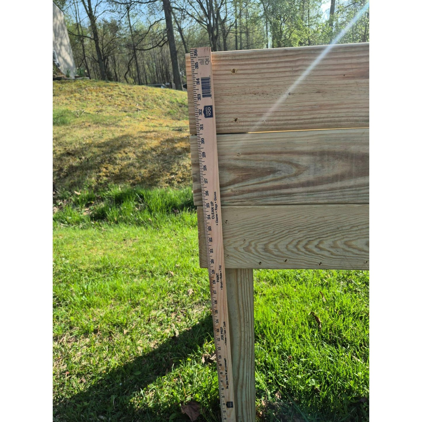 Handcrafted Cedar Raised Garden Bed | Elevated Garden Bed for Vegetables Herbs & Flowers | Outdoor Rustic Wood Planter