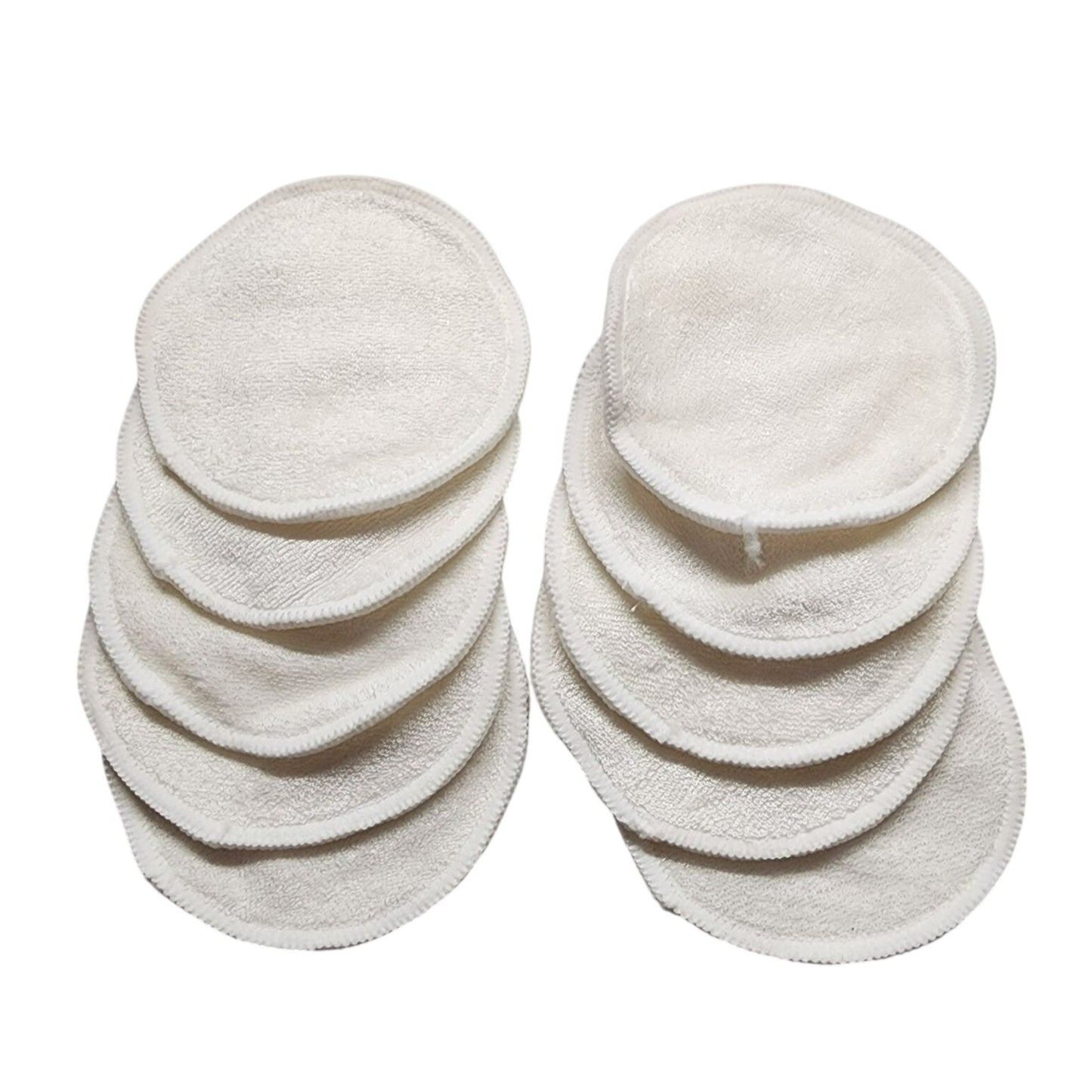 Glo Skin Beauty Reusable Cotton Facial Rounds With Storage Bag 10Pcs