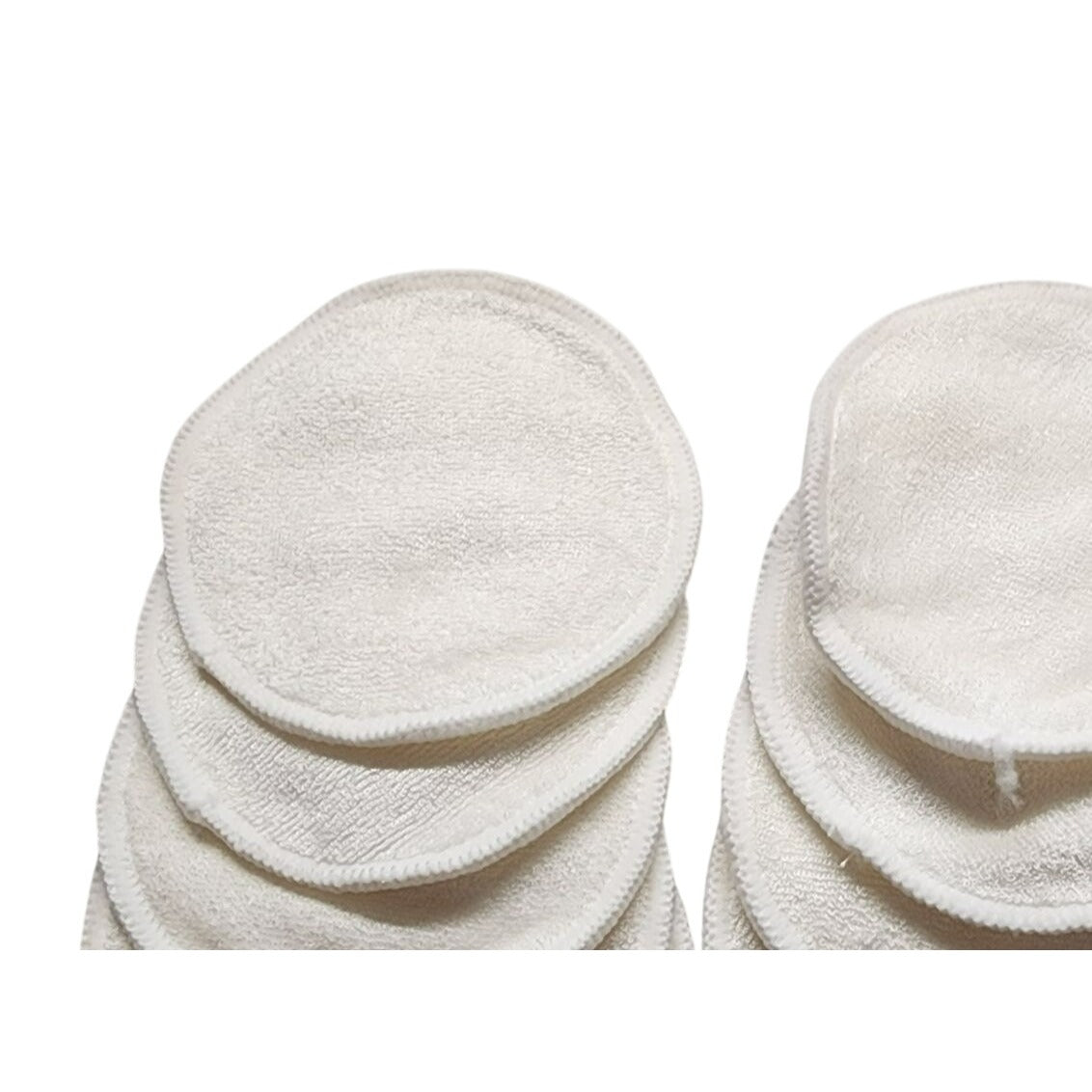 Glo Skin Beauty Reusable Cotton Facial Rounds With Storage Bag 10Pcs