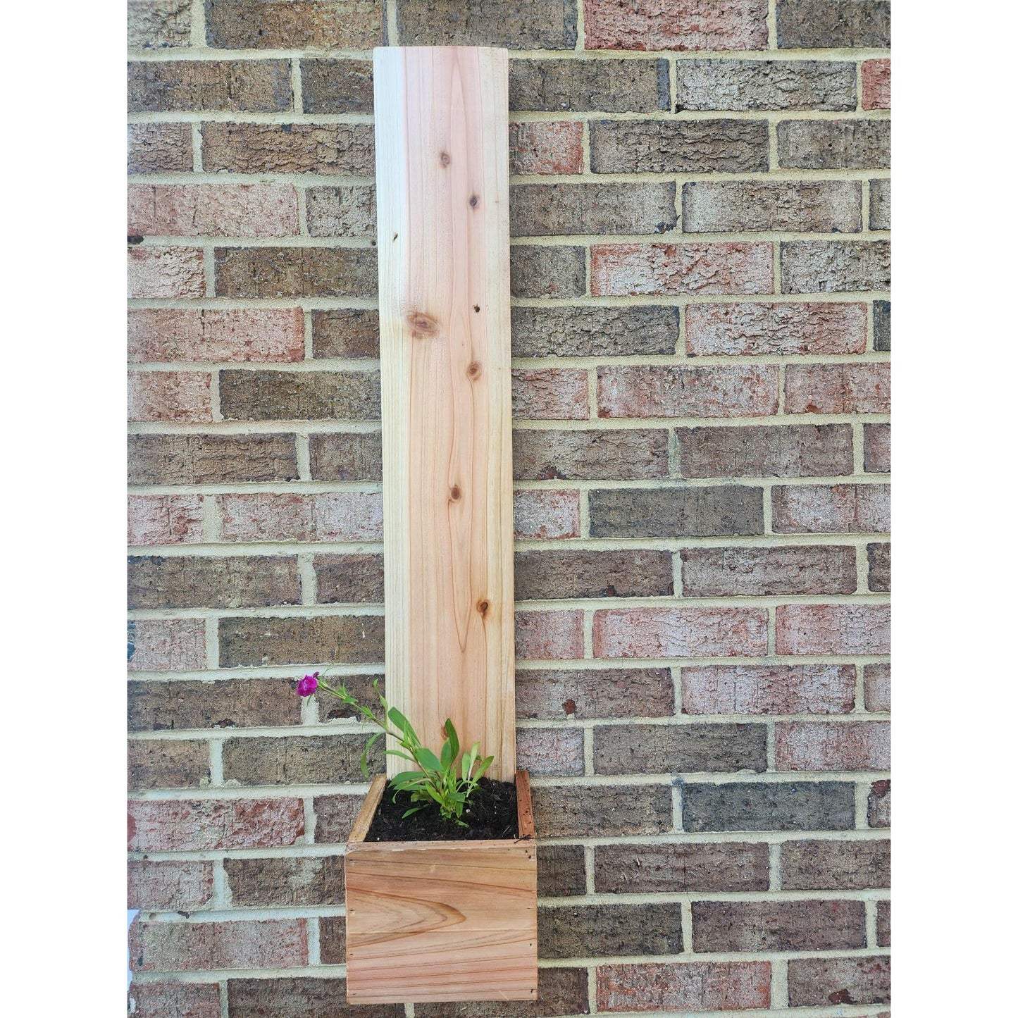 Custom Wood Planter Box | Rustic Welcome Door Hanger | Handmade Porch Decor | Housewarming Gift | Personalized House Number Sign