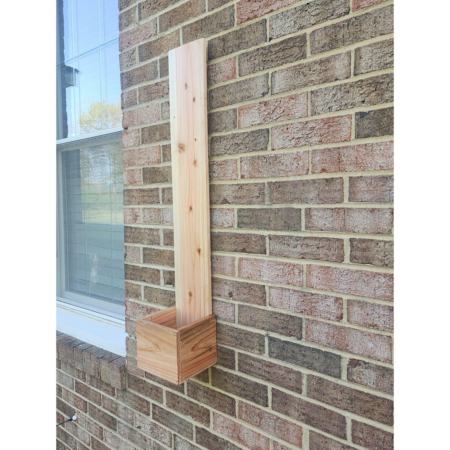 Custom Wood Planter Box | Rustic Welcome Door Hanger | Handmade Porch Decor | Housewarming Gift | Personalized House Number Sign