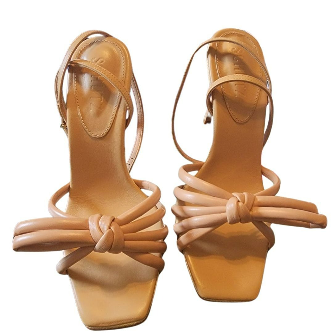SCHUTZ BLOSSOM Stiletto Heel Sandals