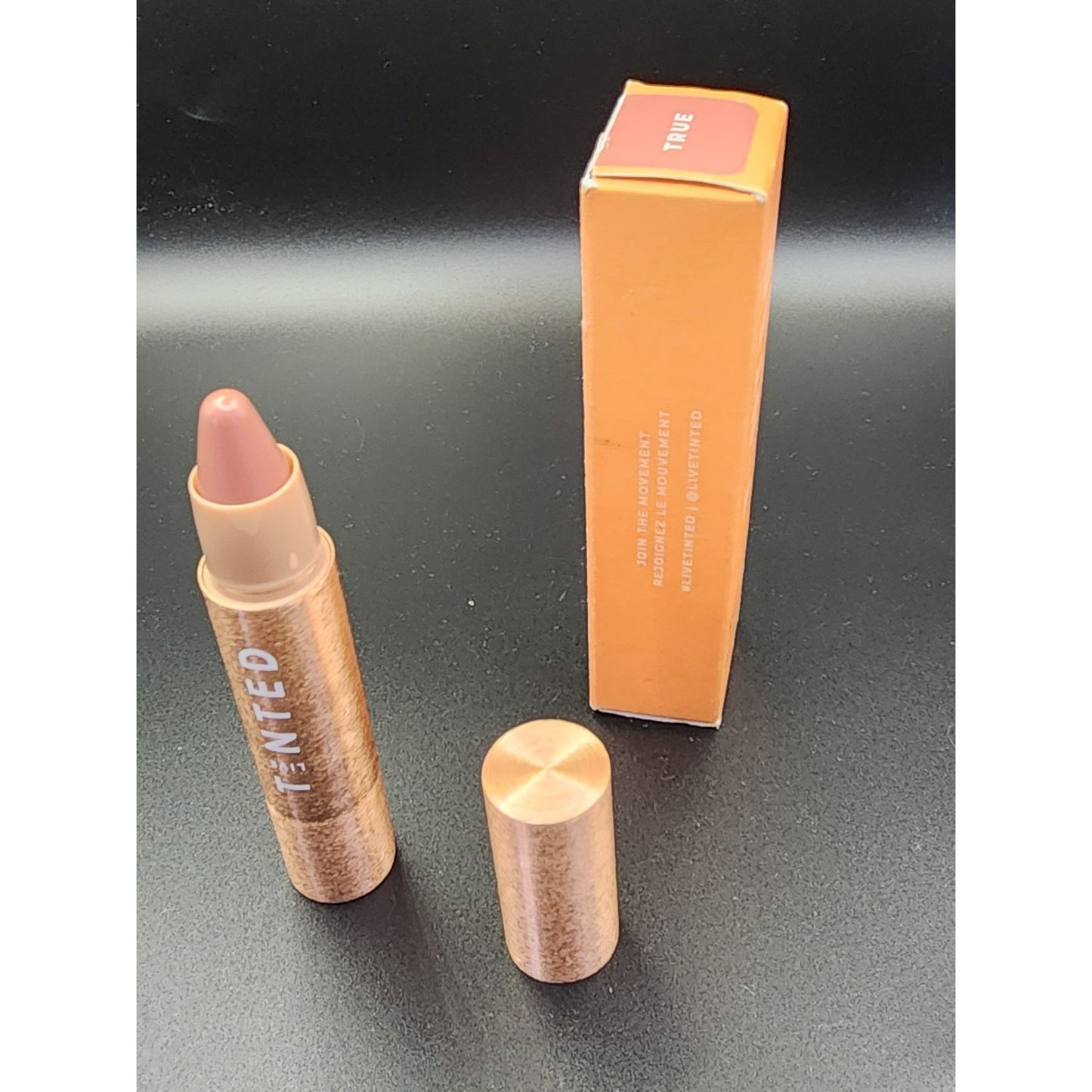 Live Tinted Huestick Multistick True Shade Eye/Lip/Cheek Color Vegan & Cruelty-Free Copper Tube