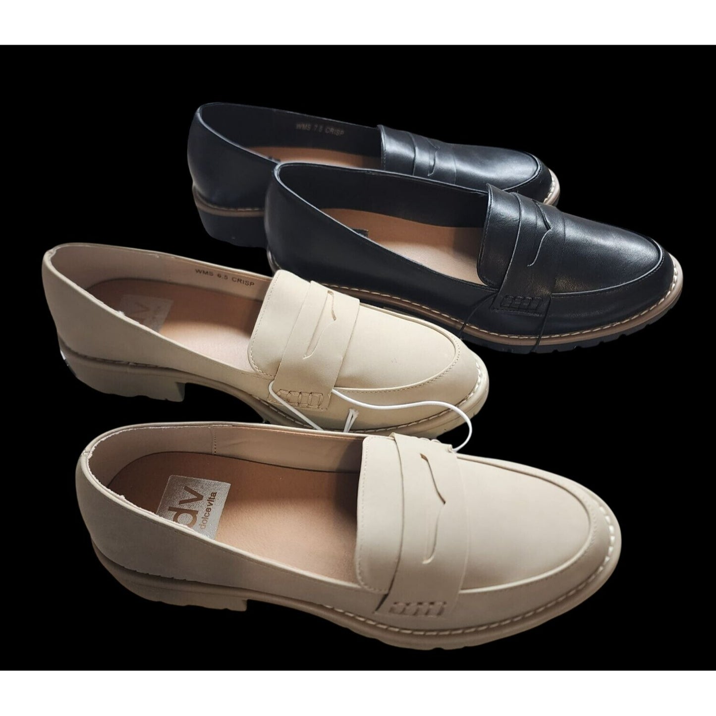 DV Dolce Vita Women's Lug Loafers Slip-On Casual 7