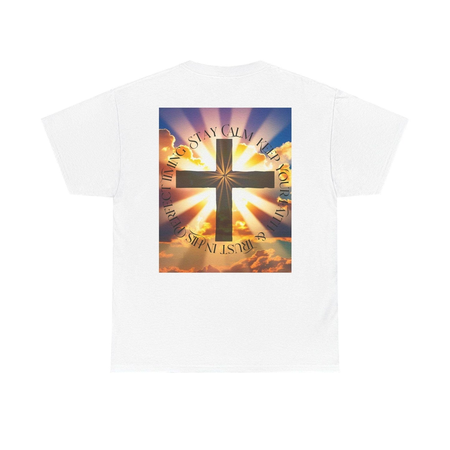 In Troubled Times Trust In the Lord WOMENS T-Shirt, Inspirational Gift,