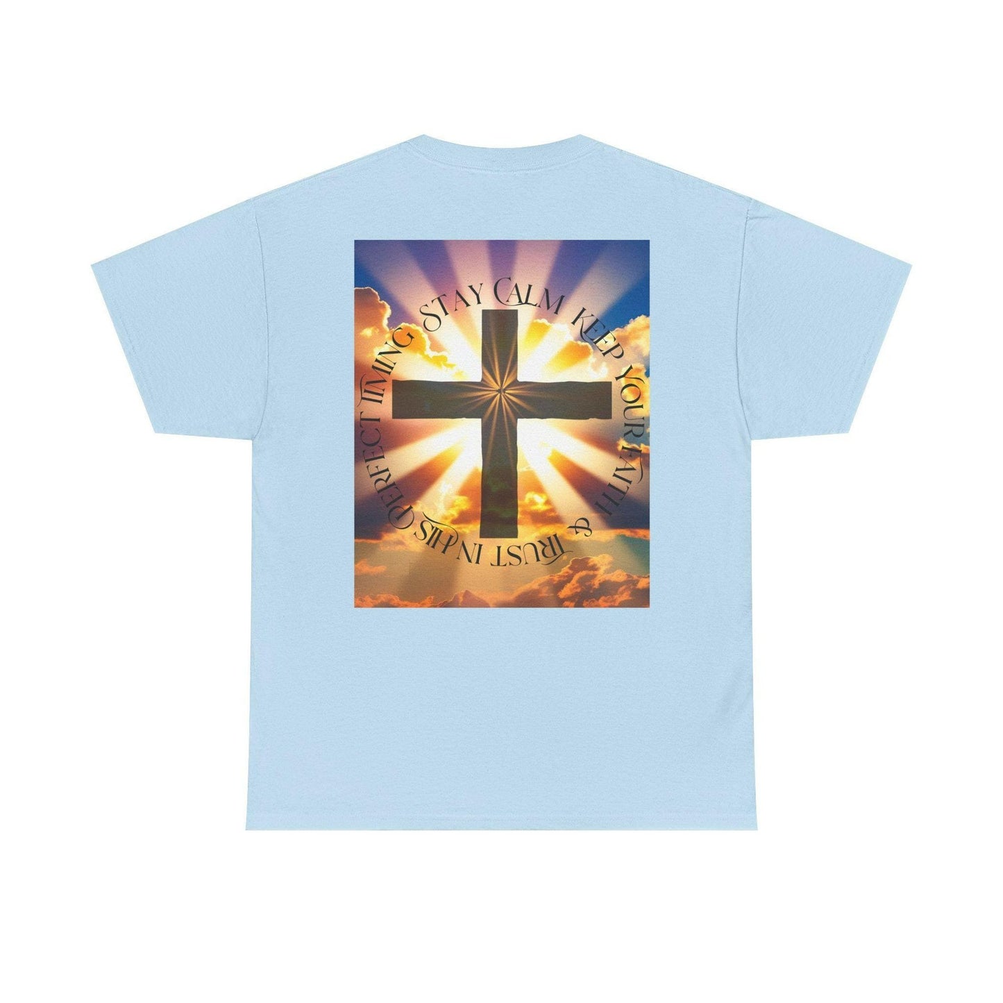 In Troubled Times Trust In the Lord WOMENS T-Shirt, Inspirational Gift,