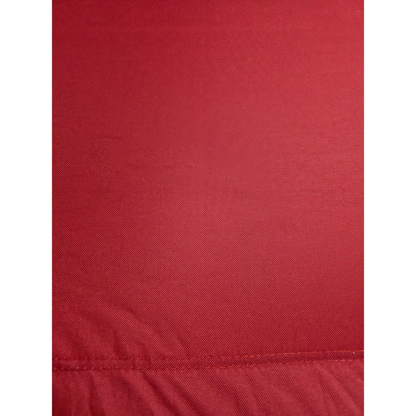 Adjustable Red Sun Lounger With Sturdy Steel Frame & Durable Fabric For Outdoor Relaxation