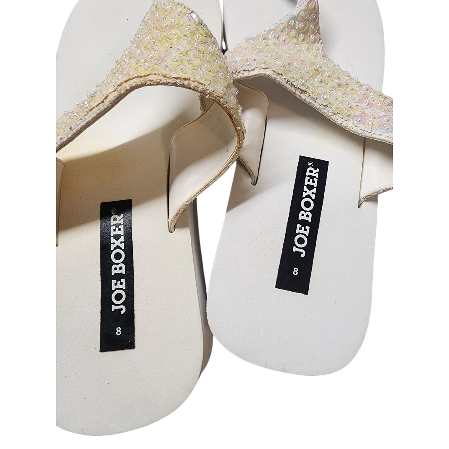 Joe Boxer Sandals Size 8.