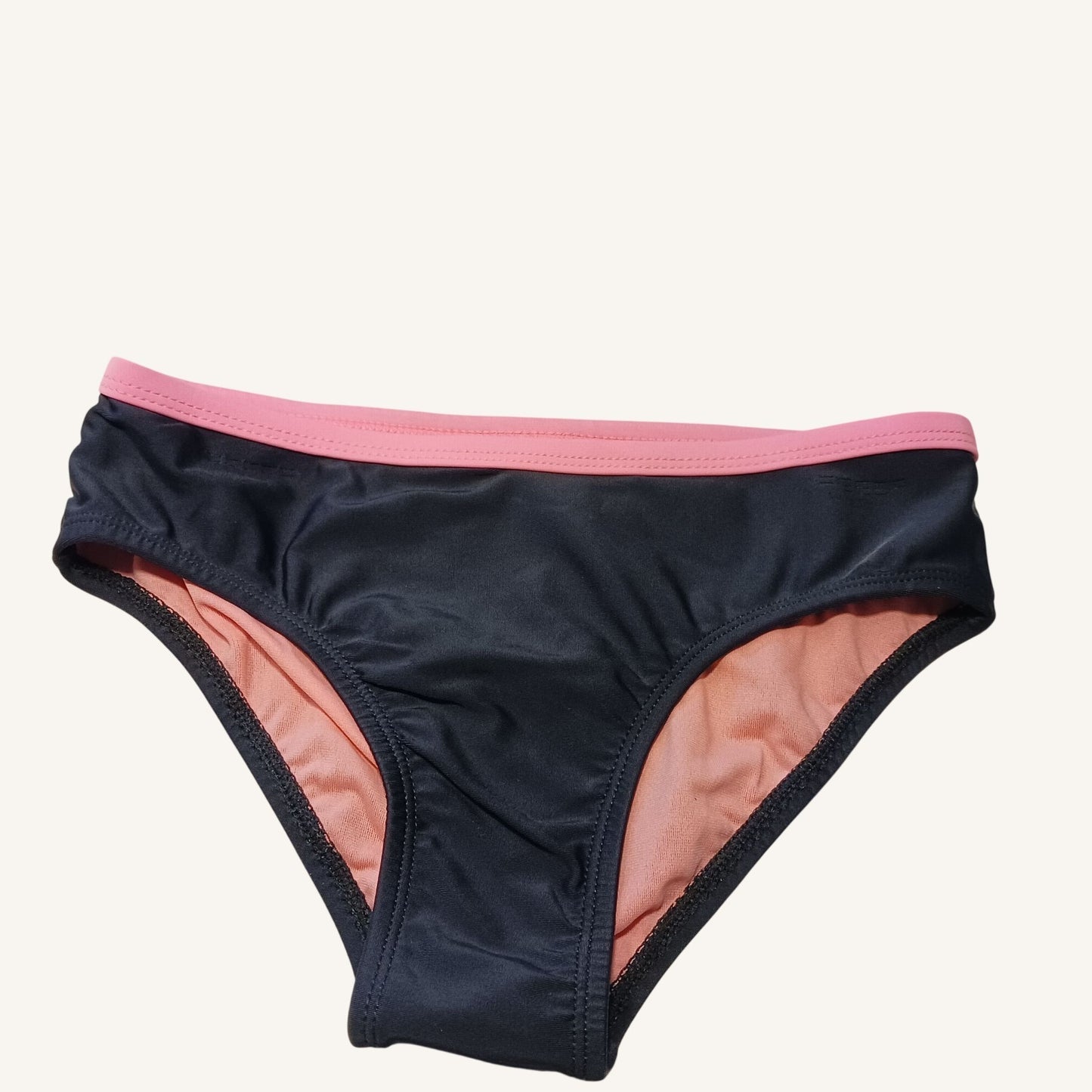 ZeroXposur Girls Swim Bottom Black & Pink Size 10 Comfortable Design