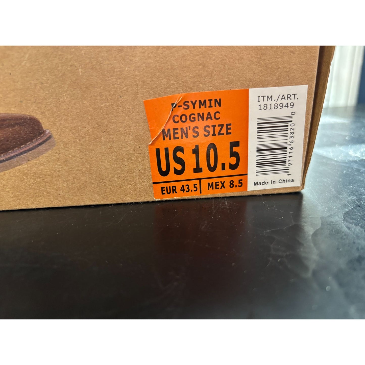 Steve Madden Syminmens shoes Cognac 10.5