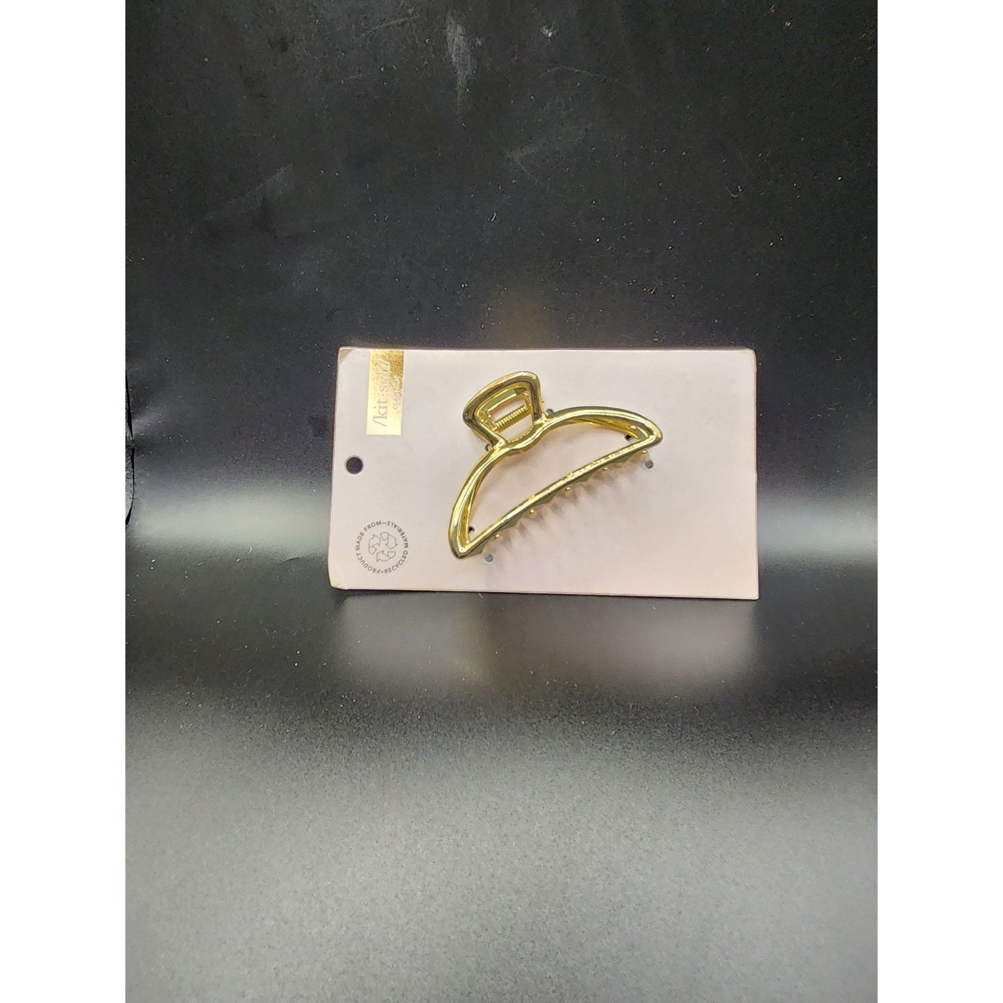 Kitsch Gold Metal Claw Hair Clip
