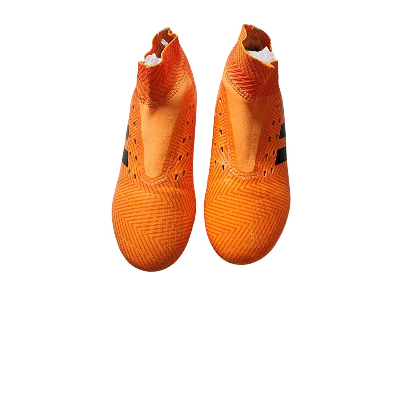 Adidas Boys 3 Nemeziz 18.1 Firm Ground Cleats Orange Size 3