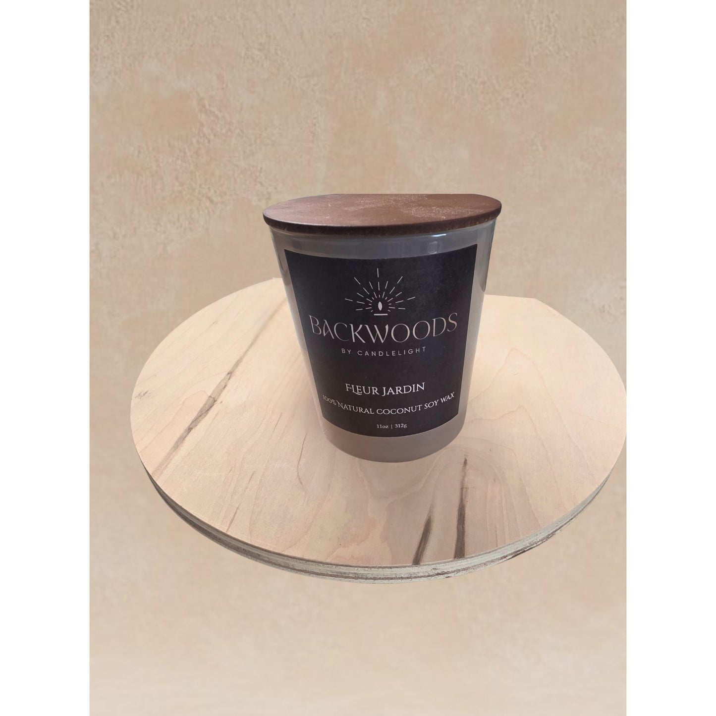 Backwoods By Candlelight Fleur Jardin Candle | Luxury Floral Home Fragrance